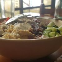 Mediterranean bowl at Plantarium in Hyderabad