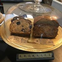 Vegan banana bread, toasted with vegan butter 😋 at The Print Room Cafe in Stockport