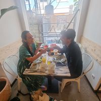 Nós a sermos felizes at Manjerica in Lisbon