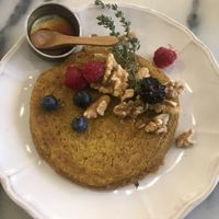 Panqueca de abóbora at Manjerica in Lisbon