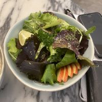 green salad  at Manjerica in Lisbon