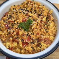 Tofu con pomodoro   at Manjerica in Lisbon