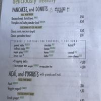 Part of the menu   at Manjerica in Lisbon