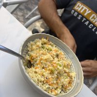 Vegan risotto  at Manjerica in Lisbon