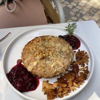 Vegan almond cake  at Manjerica in Lisbon