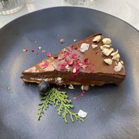 Yummy vegan Schoko Cake  at Manjerica in Lisbon