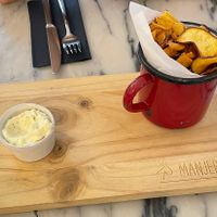 Chips with Aioli  at Manjerica in Lisbon