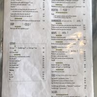 Menú as at May 3, 2023  at Manjerica in Lisbon