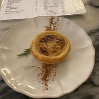 Pastel de nata at Manjerica in Lisbon