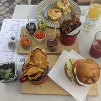 Those dips are amazing at Manjerica in Lisbon