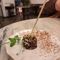 Chocolate Cakepop at Manjerica in Lisbon