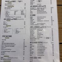 Menu  at Manjerica in Lisbon