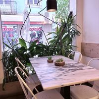 Nice indoor seatingg  at Manjerica in Lisbon