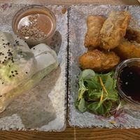 Summer & spring rolls  at Tam Tam in Dusseldorf