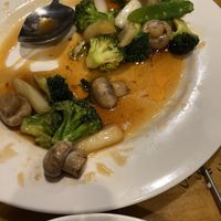 Stir fry vegetables in garlic sauce  at Oriental Jade in Bangor