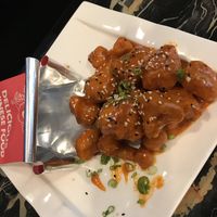 Bang Bang Cauliflower was delicious! at Oriental Jade in Bangor