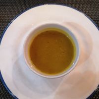 Vegetable soup at Lo De Monik in Havana