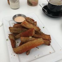 Yuca fries at Lo De Monik in Havana