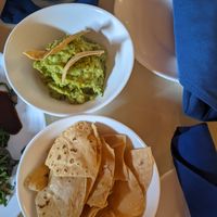 Guac and chips at Qulture in Puerto Vallarta