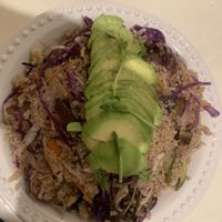 Vegan Thai Bowl  at Qulture in Puerto Vallarta