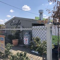 Entrance  at Coogle Cafe in Narrabri