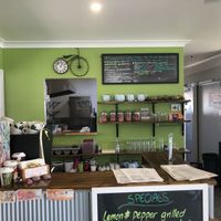 Inside at Coogle Cafe in Narrabri