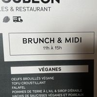   at Brasserie du Monde in Montreal