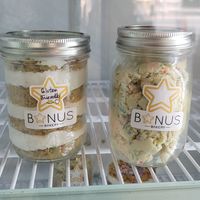 Take home cakes and dough at Bonus Bakery in Vancouver