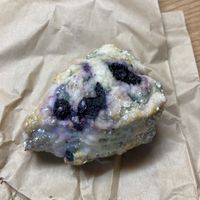 lemon blueberry scone  at Bonus Bakery in Vancouver