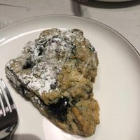 Blueberry scone at Bonus Bakery in Vancouver