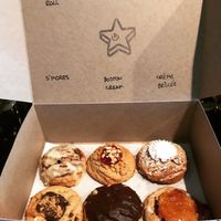 Cookie flavours at Bonus Bakery in Vancouver