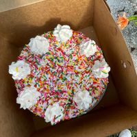 Cake for my bday  at Valhalla Bakery in St Petersburg