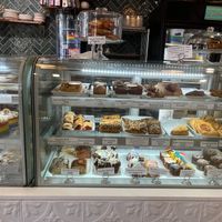 Inside of bakery at Valhalla Bakery in St Petersburg