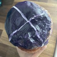 Ube Buttercream Doughnut  at Valhalla Bakery in St Petersburg
