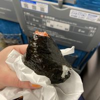 Plum pickle onigiri  at Yamadamura in Okayama