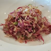 Appetizer salad at Antonio Chiodi Latini in Turin