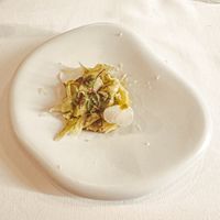 Artichokes next level   at Antonio Chiodi Latini in Turin