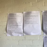 Menu May 2020 at OOOMPH in Gosford