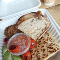 Vegan breakfast 😋 at The Steamie in Glasgow