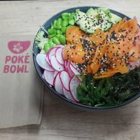 Vegan poke at Poke Bowl in Tallinn