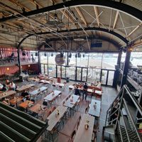 Interior at Pllek in Amsterdam