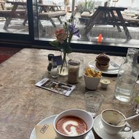 Mooi uitzicht   at Pllek in Amsterdam