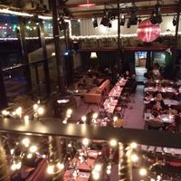 Restaurant at Pllek in Amsterdam