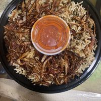 Mujaddara. Great flavor at FEZ in Mamaroneck