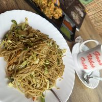 Veg chowmein   at Good Vibes Cafe in Agra