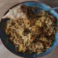 aloo bindhi at Mini Asia in Bad Nauheim