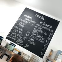 coffee choices at Roche in Paris