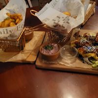 Slovak Burger Menu, Nugget Menu and 1l of lemondade for 25€ ! at Vegan Pub in Bratislava