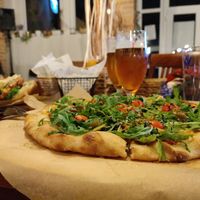 Pizza rucola at Vegan Pub in Bratislava