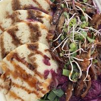 Vegan duck  at Vegan Pub in Bratislava